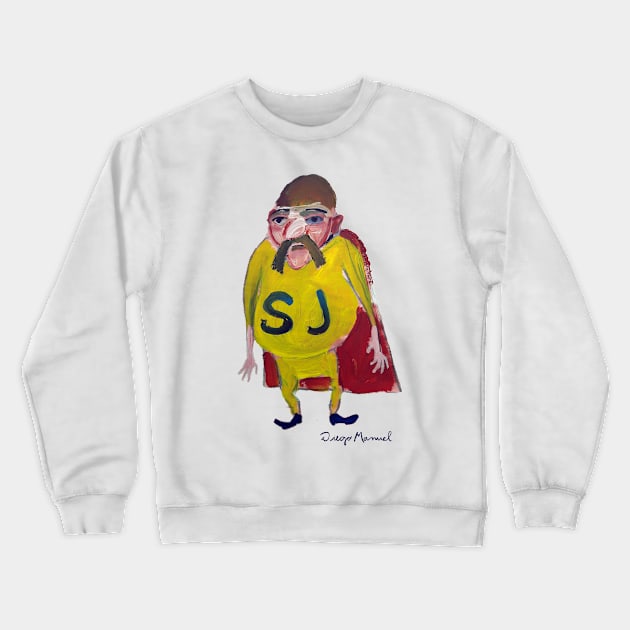 Super J, people from the neighborhood Crewneck Sweatshirt by diegomanuel